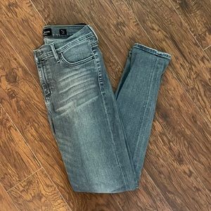 Lucky Brand Gray Skinny Jeans size 4/27